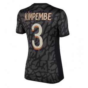 Paris Saint-Germain Presnel Kimpembe #3 Rezervni Dres za Ženska 2023-24 Kratak Rukavima